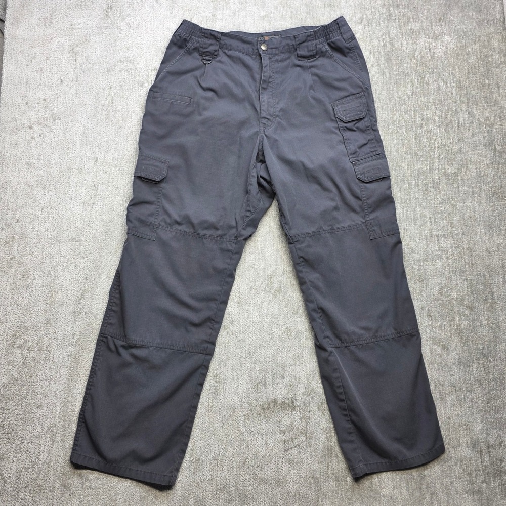 5.11‎ Tactical Mens 34x30 Charcoal Gray Ripstop Cargo Pants 74251 Utility Work